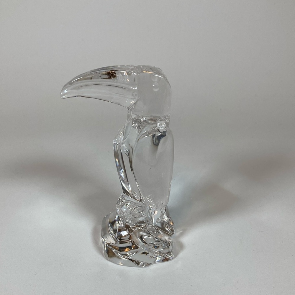 Toucan Bird Figurine Glass